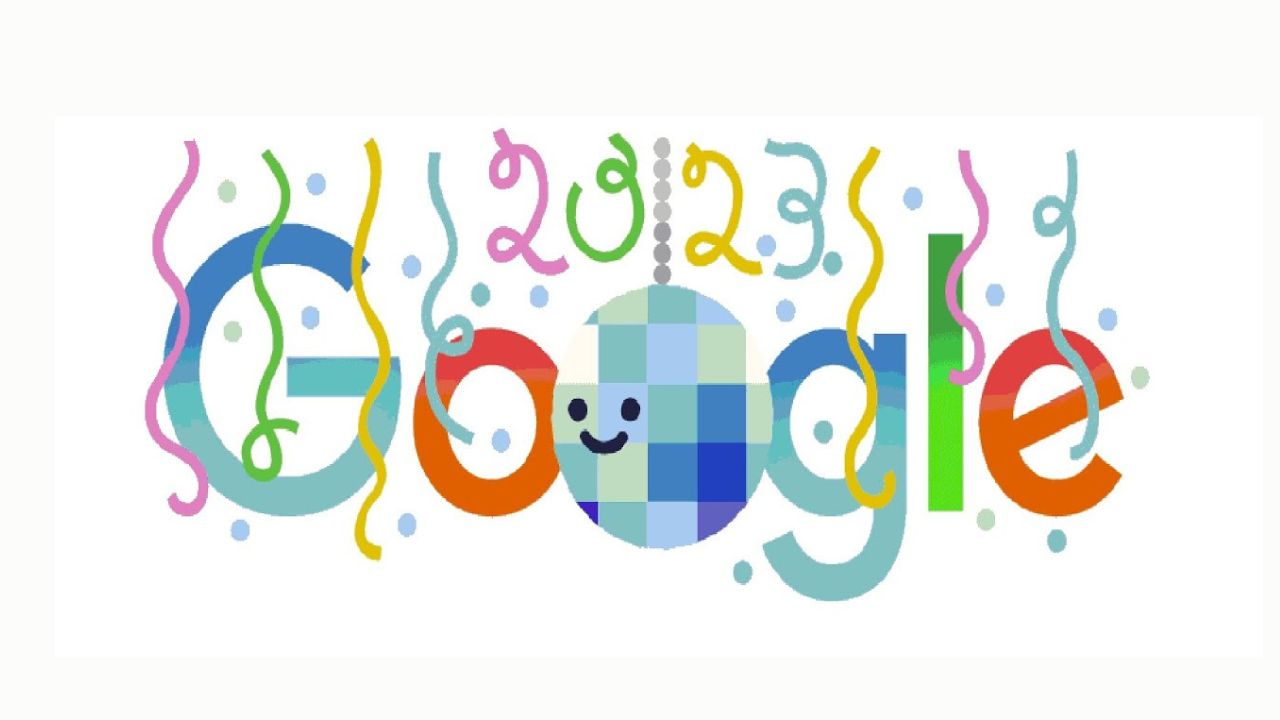 google new years eve doodle