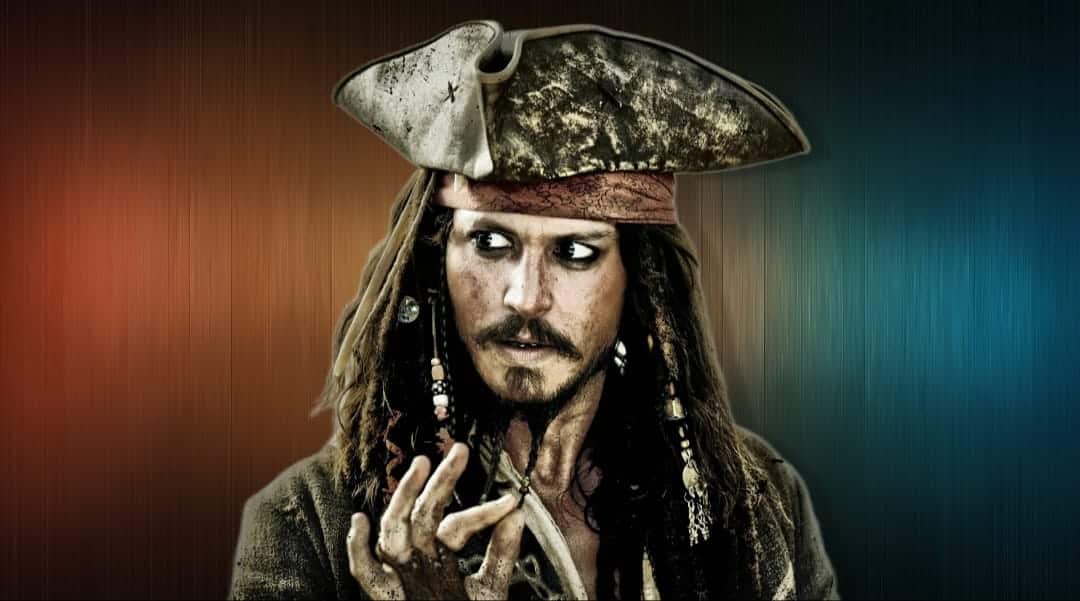 johnny depp as pirates of caribbean