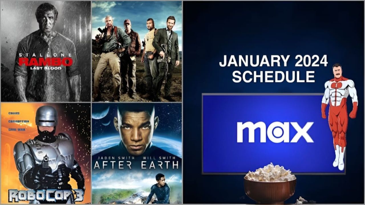max january 2024 schedule