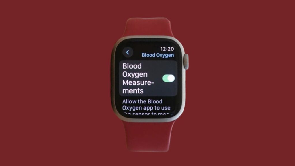 Apple to Remove Blood-Oxygen Sensor From Watches