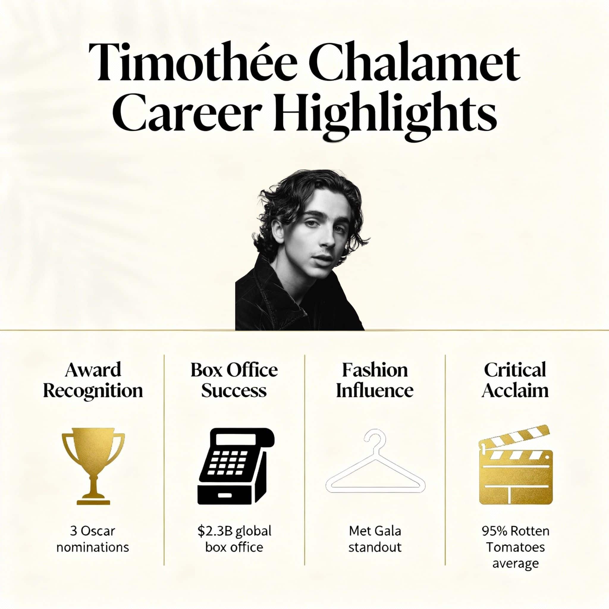 Career Highlights of Timothée Chalamet