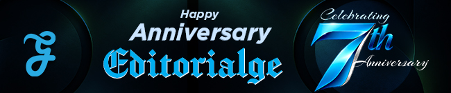 Editorialge 7th Anniversary