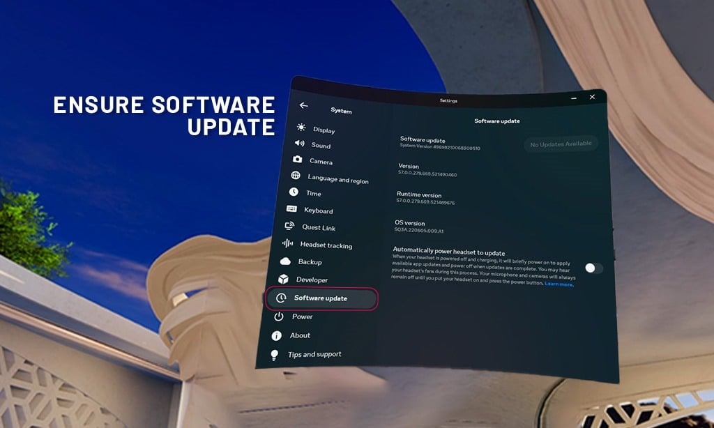 ensure software update