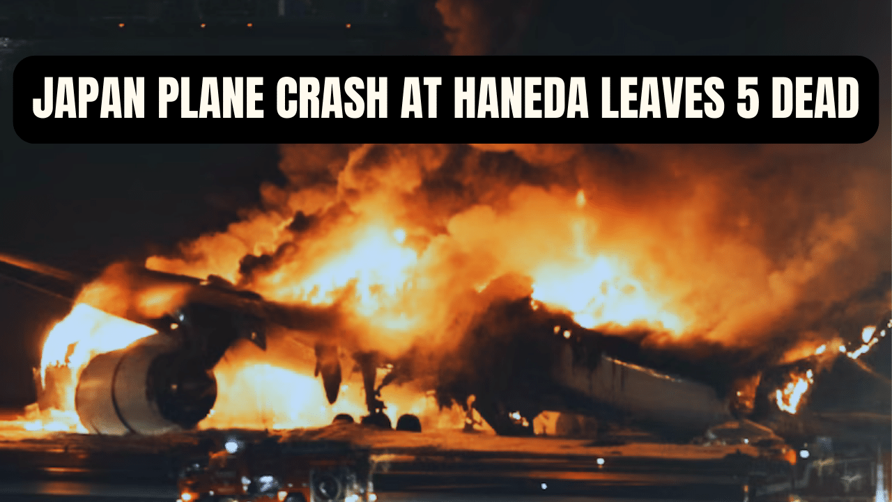 Japan Plane Crash at Haneda Leaves 5 Dead, Hundreds Evacuated