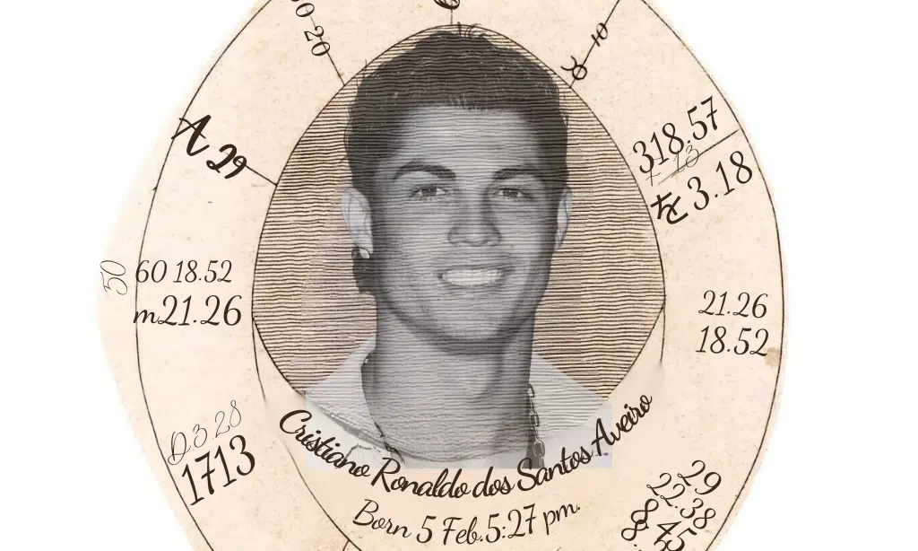 Cristiano Ronaldo birth chart