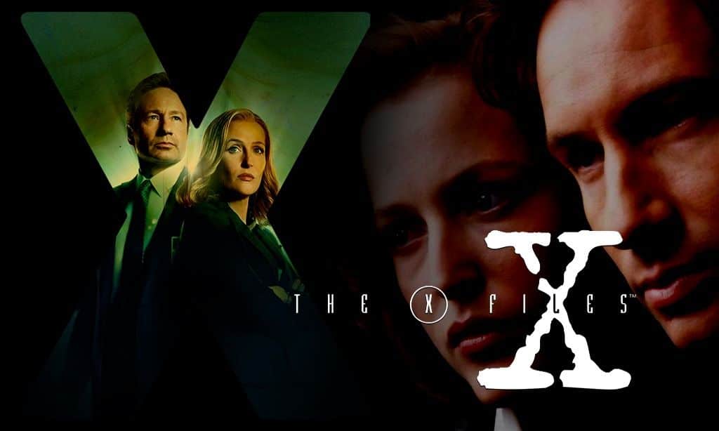 David Duchovny and Gillian Anderson in “The X-Files”