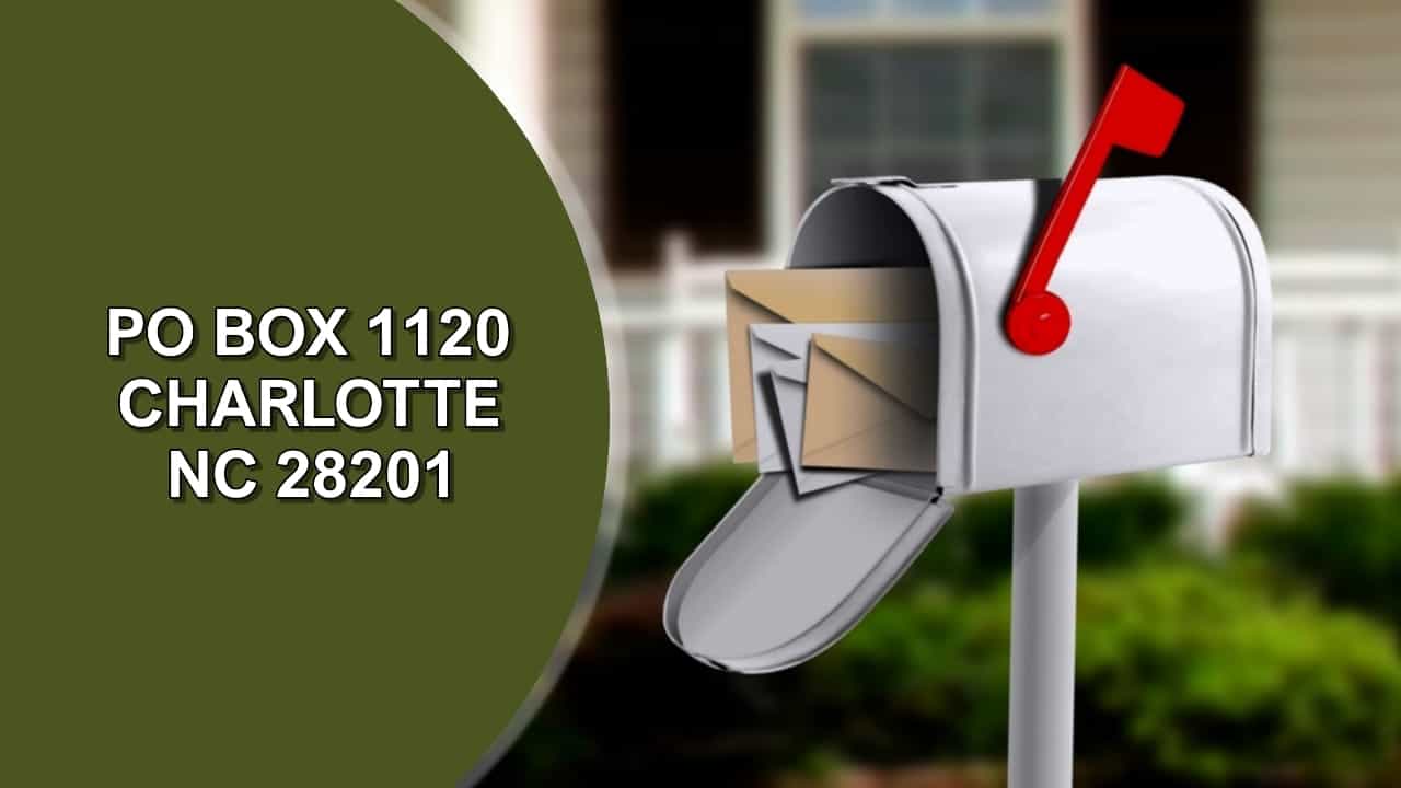 PO Box 1120 Charlotte NC 28201
