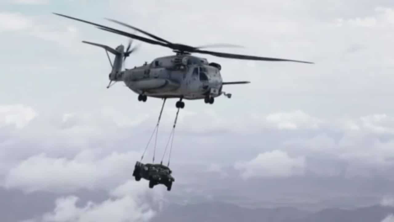 US Marines Missing Helicopter Crash California