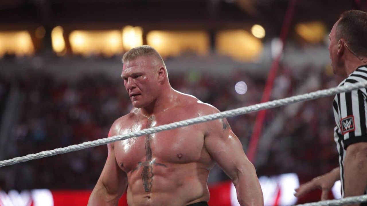 Why WWE Erasing Brock Lesnar Removing Merch