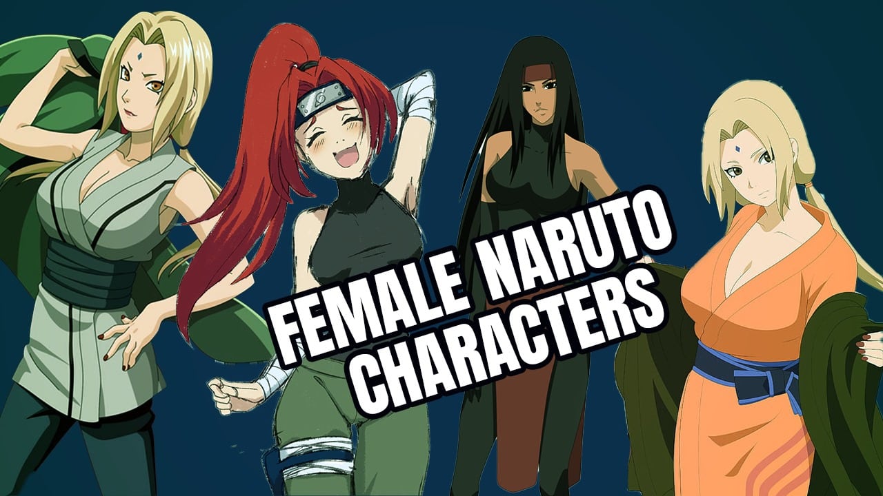 female naruto characters