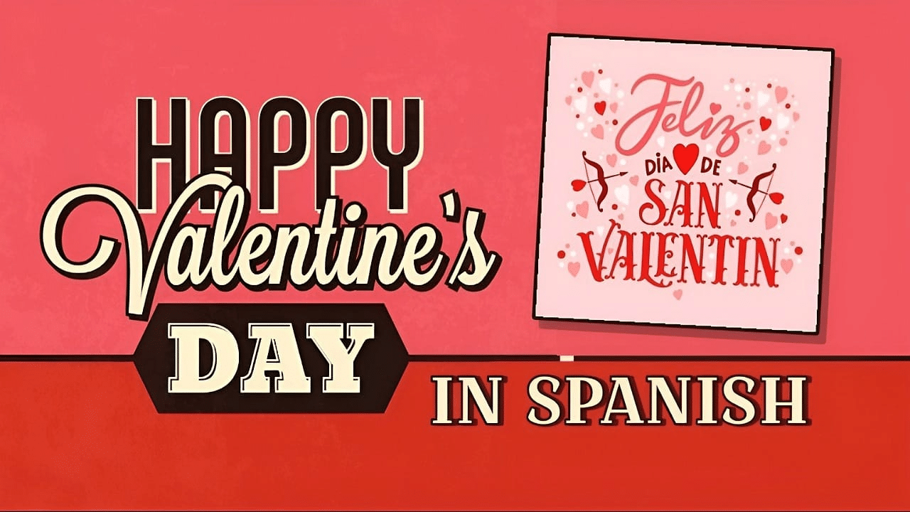 happy valentines day spanish