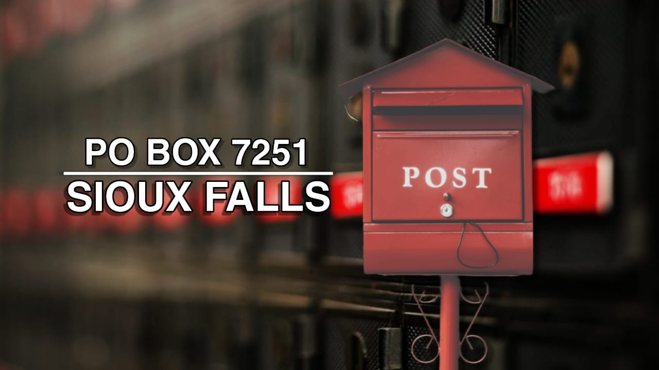 po box 7251 sioux falls