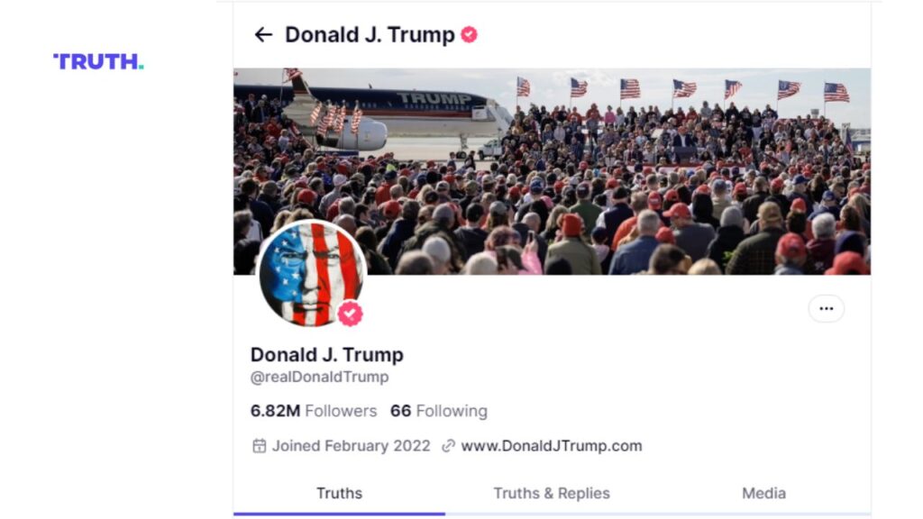 Donald Trump Social Media Success Wall Street Debut
