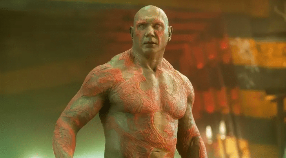 Drax from Guardians of the Galaxy 