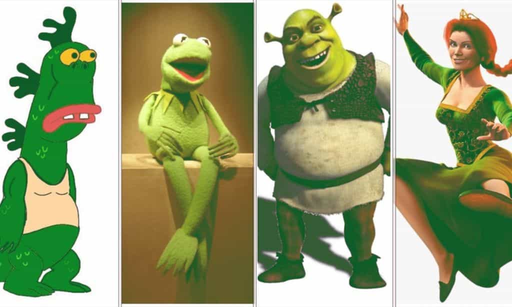 Most Iconic Green Cartoon Characters