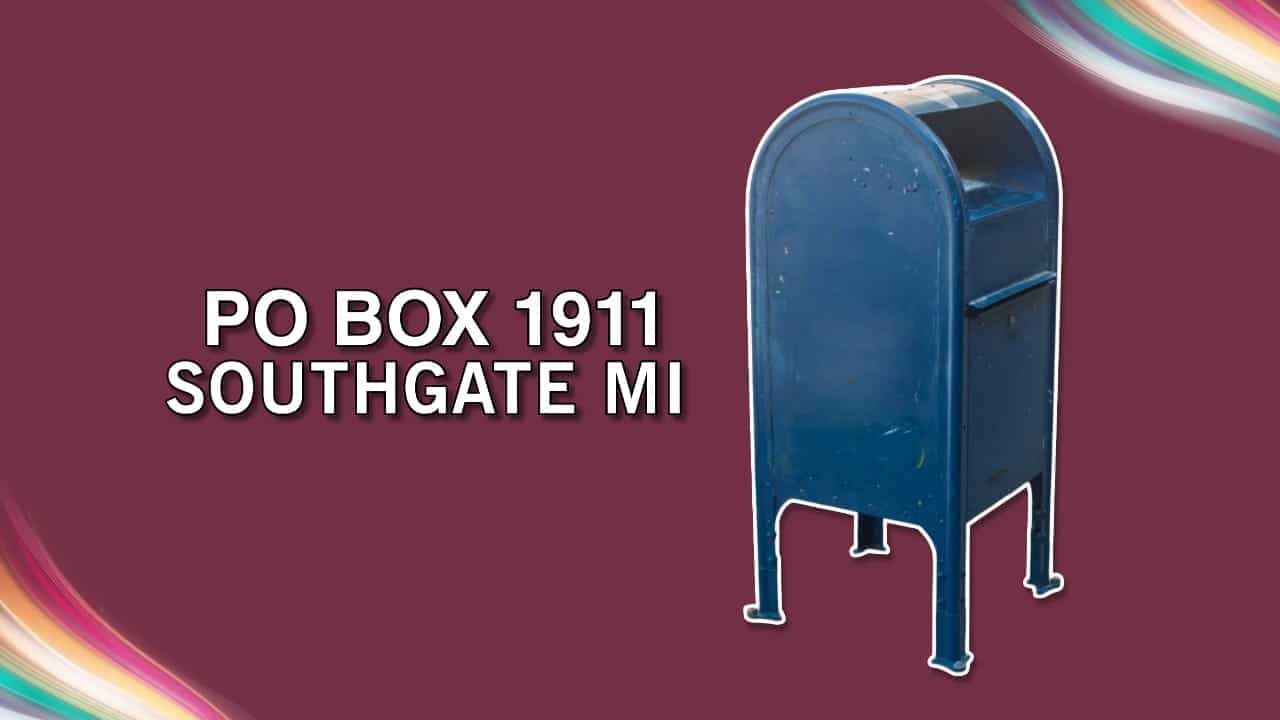 PO Box 1911 Southgate MI