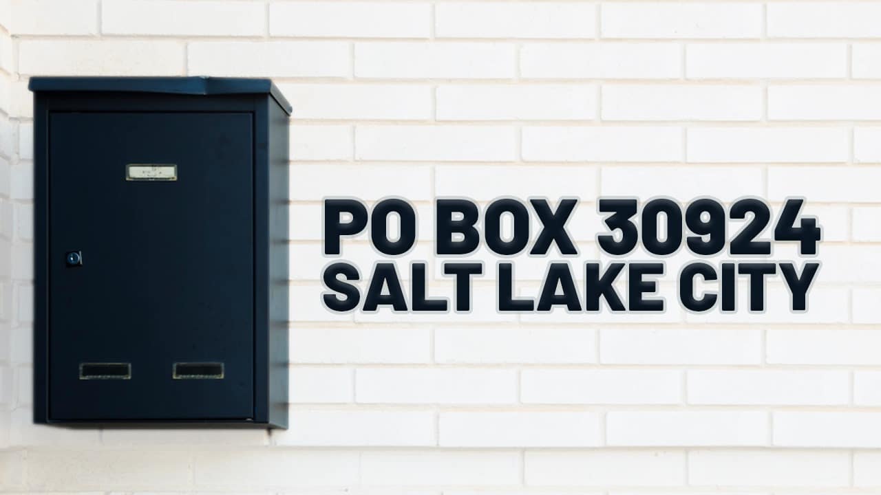 PO Box 30924 Salt Lake City