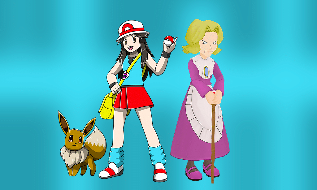 Significant Characters from Pokemon Red & Blue