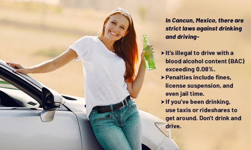 drinking and driving laws in cancun