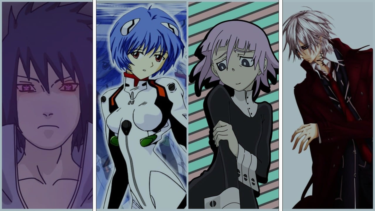 top emo anime characters