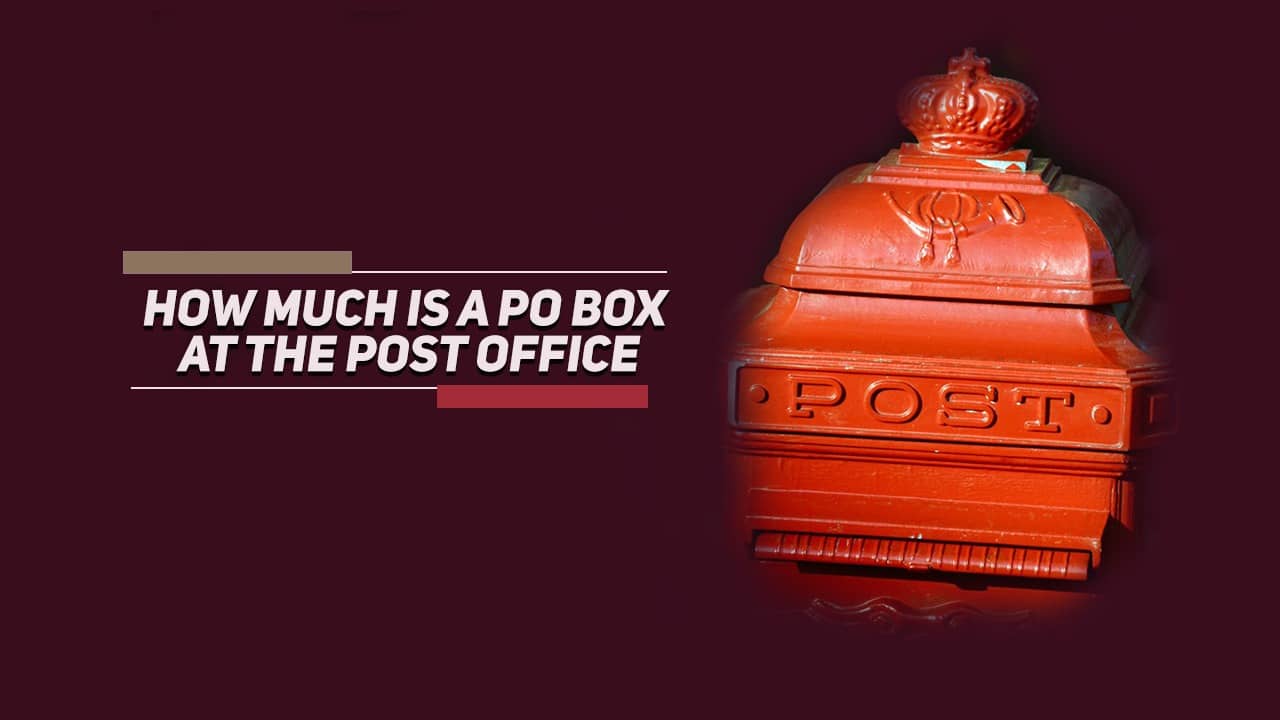 how much is a po box at the post office
