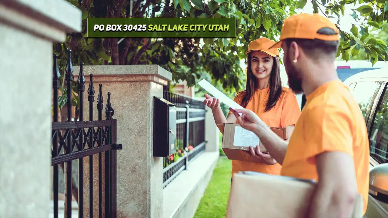 how to receive parcel from PO Box 30425 Salt Lake City Utah