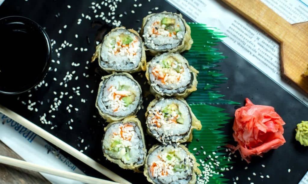 kale sushi
