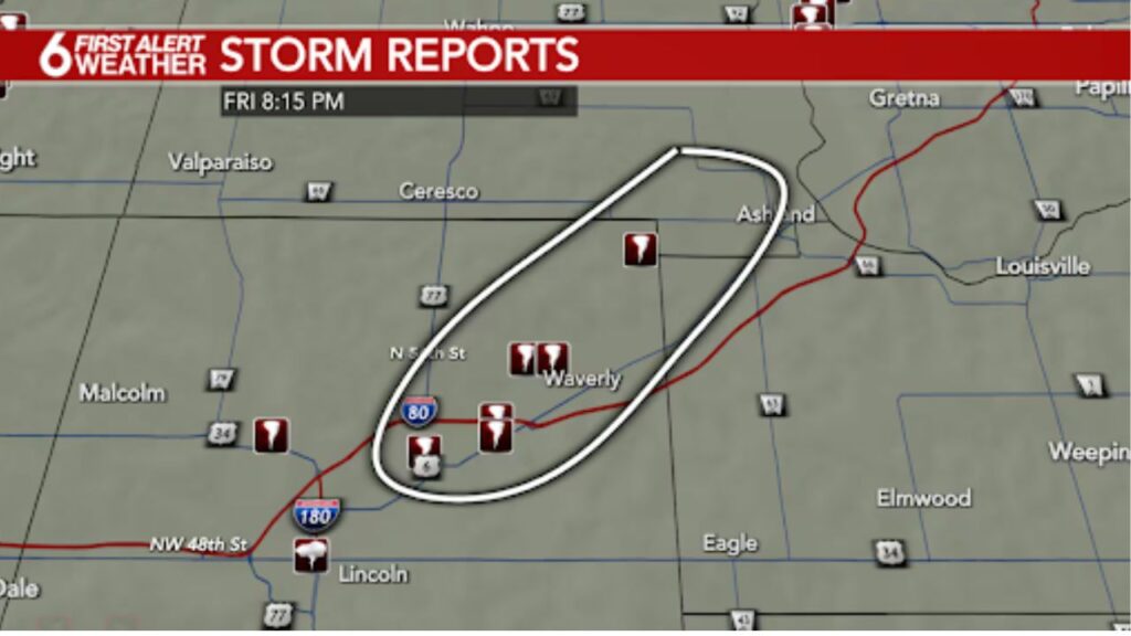 First alert weather storm reports