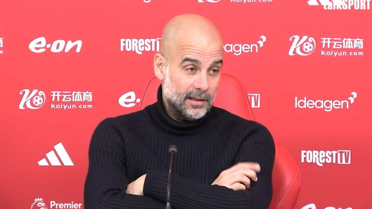 Guardiola man city challenging epl matches