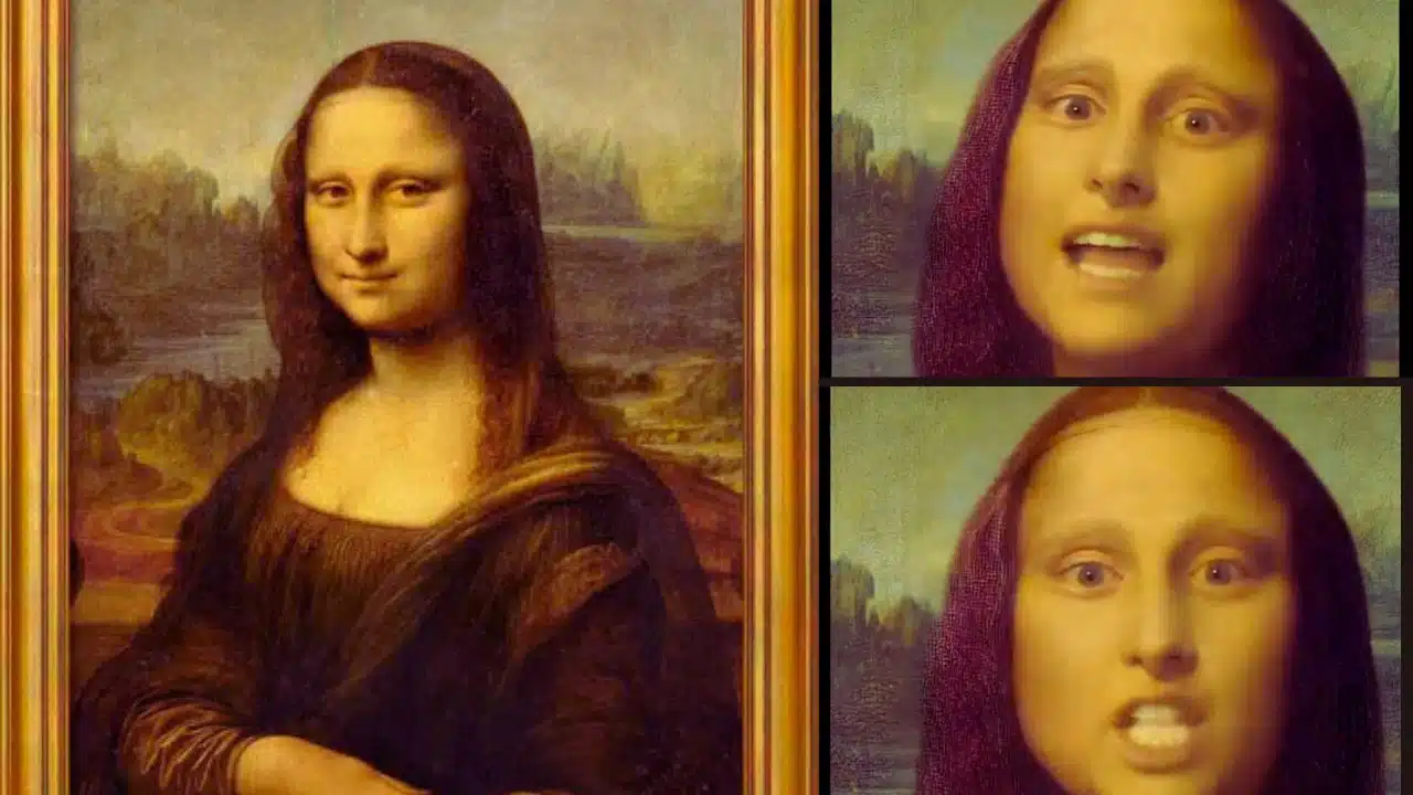 Mona Lisa Raps in Viral AI Video