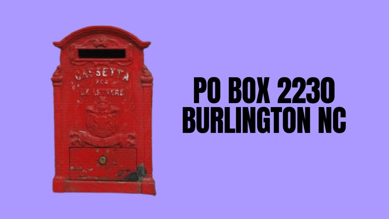 PO Box 2230 Burlington NC