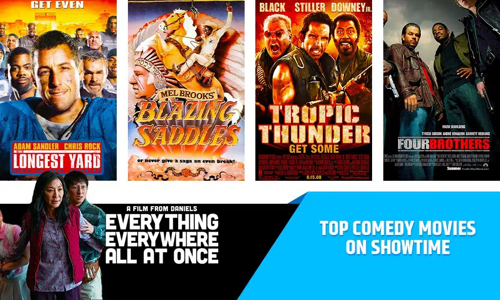 Top 5 Comedy Movies on Showtime