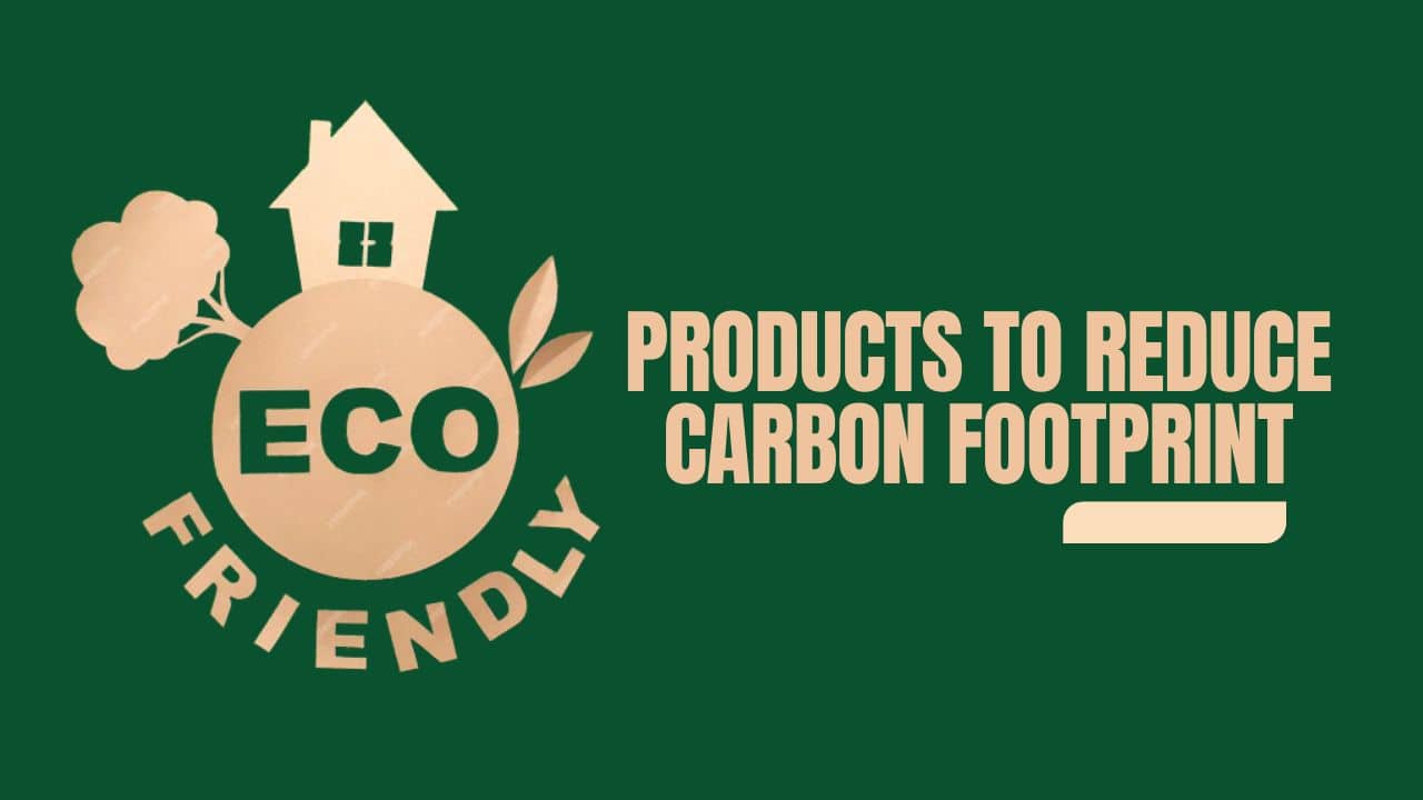 best eco friendly products to reduce carbon footprint