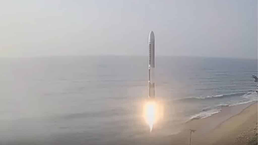 Agnikul Cosmos 3D-Printed Rocket Launch