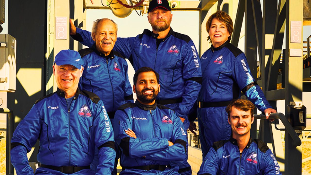 First Indian Tourist Space Jeff Bezos Blue Origin Flight