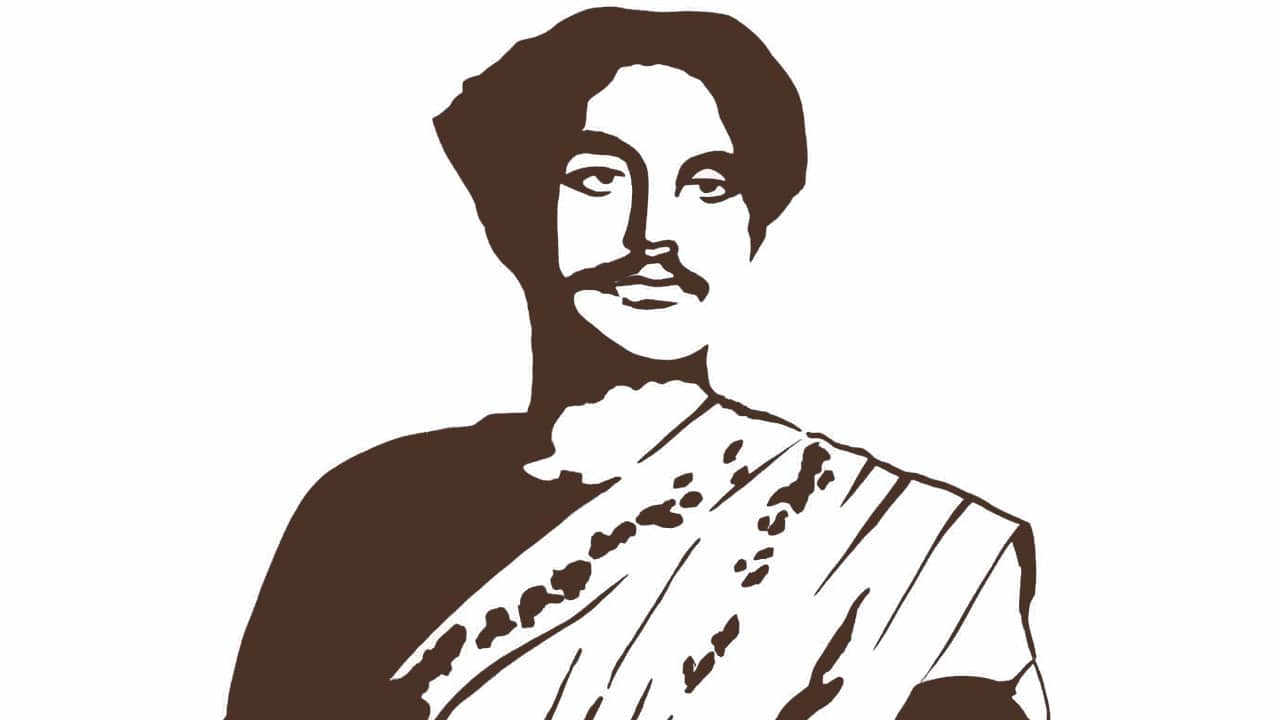 Kazi Nazrul Islam portrait