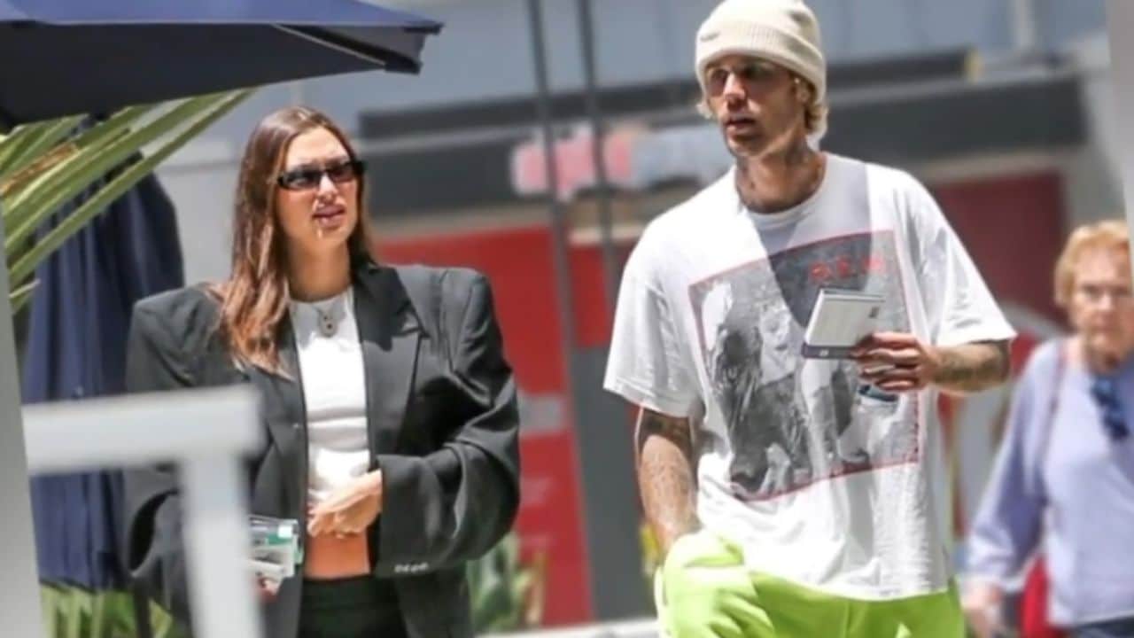 Pregnant Hailey Bieber with Justin Bieber Step Out First Time