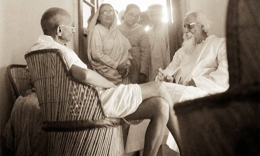 Rabindranath Tagore and Gandhi Friendship