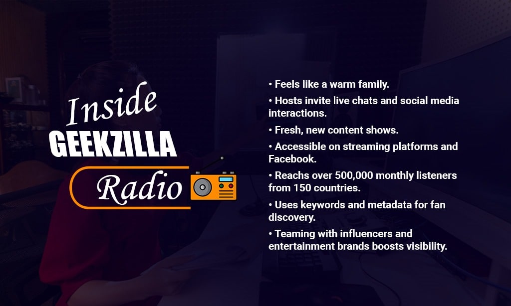 case study of geekzilla radio