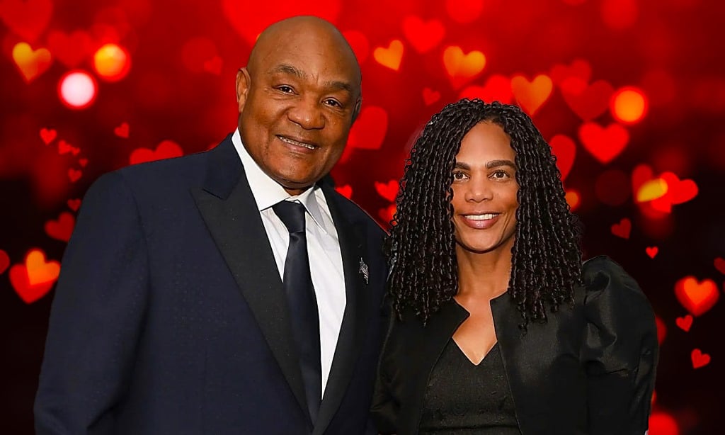 mary joan martelly with her husband george foreman