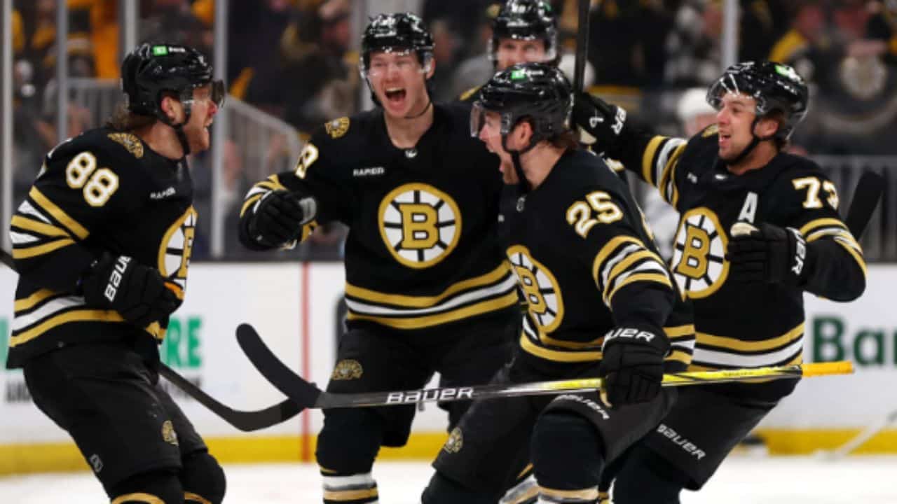 nhl playoffs bruins dominate panthers game 1