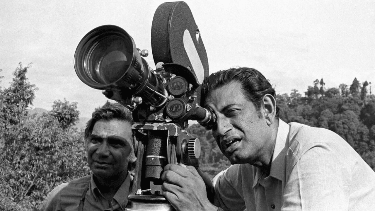 satyajit ray shooting