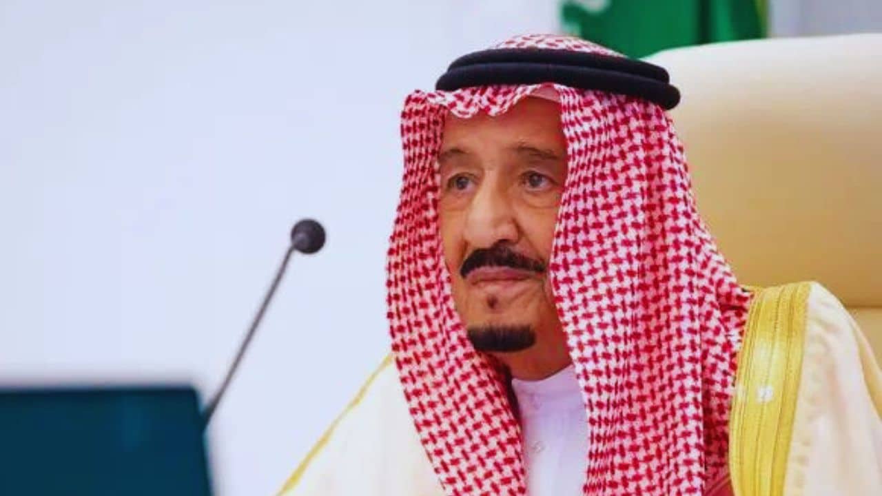 saudi king salman lung inflammation treatment