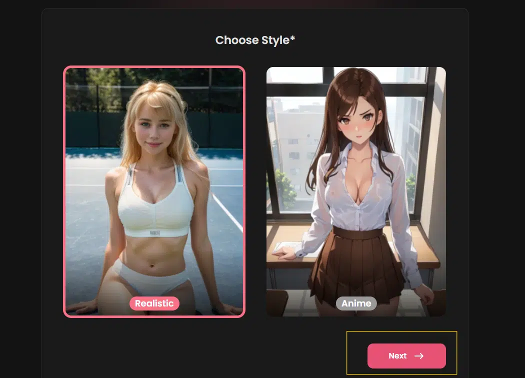 step 2: choose your style