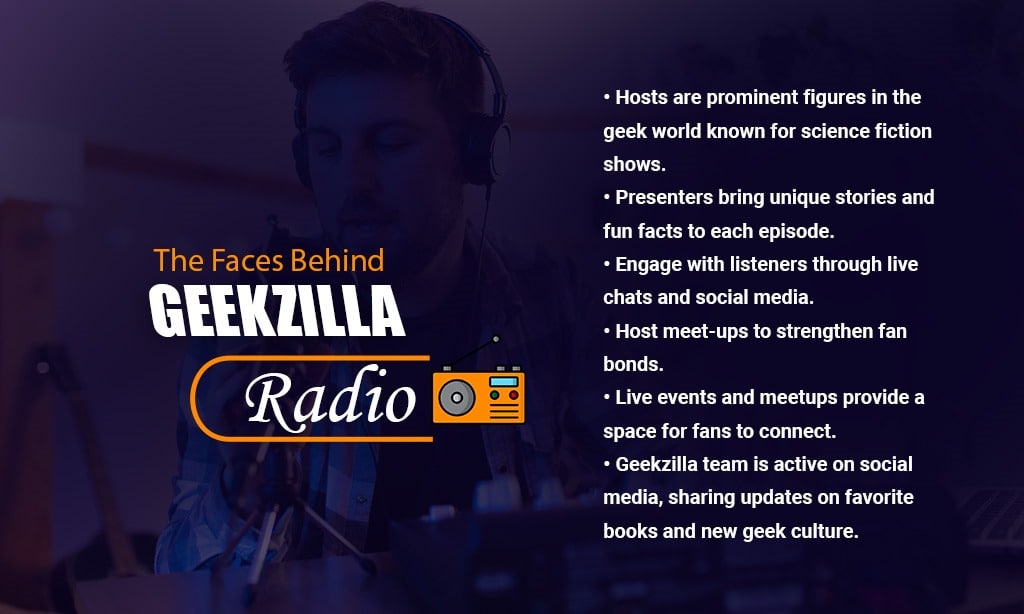 the faces behind geekzilla radio