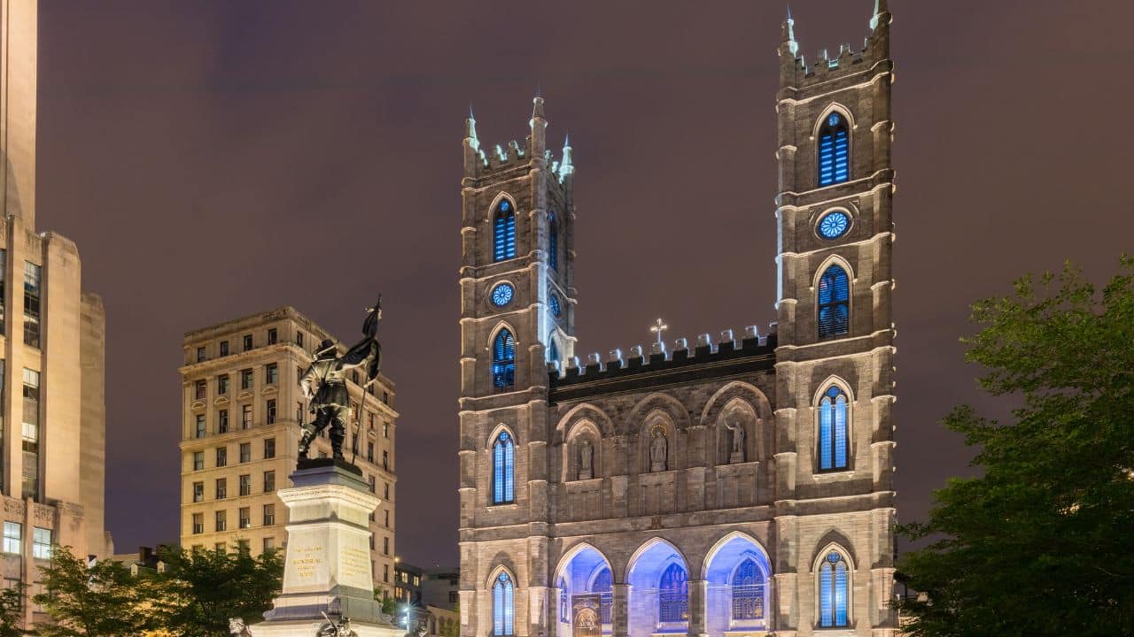 Founding of Notre Dame of Montreal