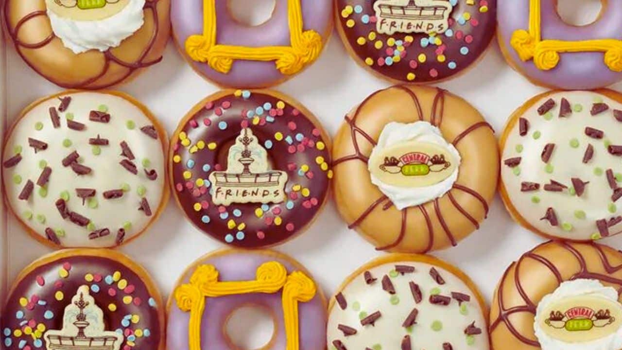 Krispy Kreme Celebrates 'Friends' with Themed Doughnuts