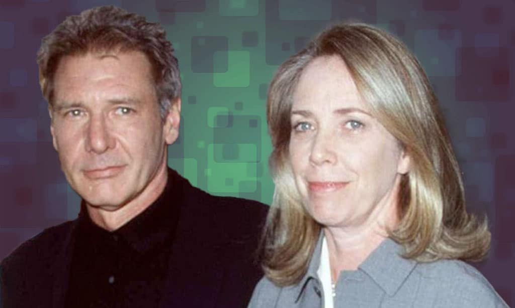 Mary Marquardt with Harrison Ford