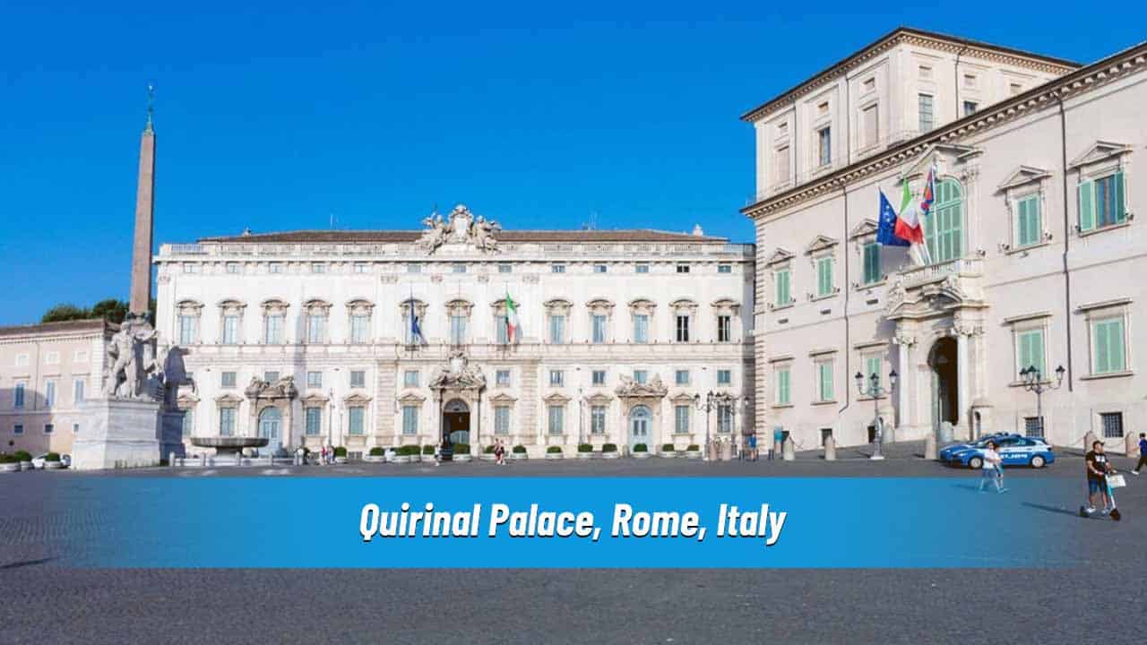 Quirinal Palace, Rome, Italy