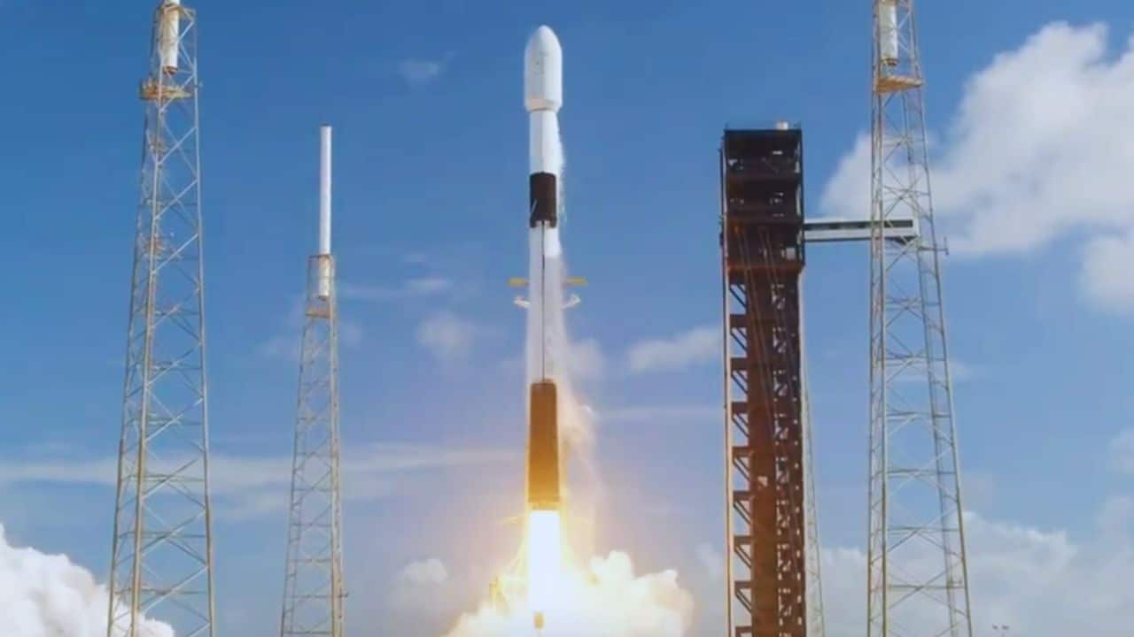 SpaceX SES Broadcast Satellite Launch